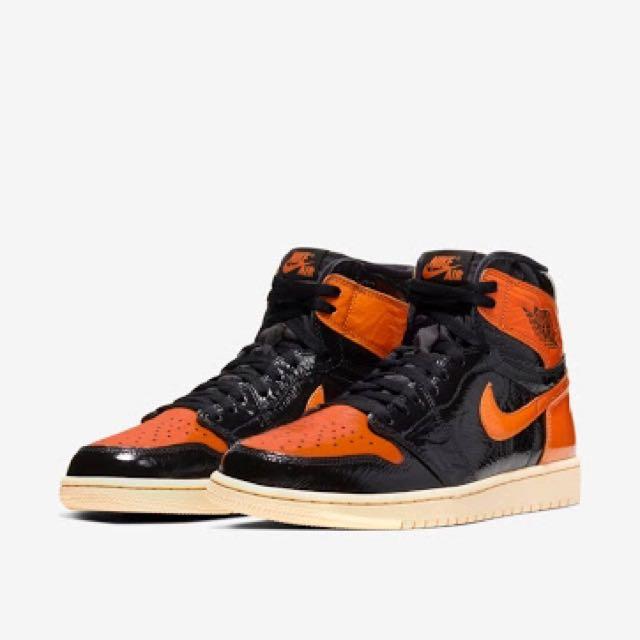 Nike Air Jordan 1 sbb 3 black orange