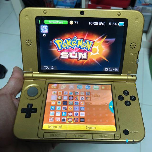 Nintendo 3DS XL Gold (Modified), Toys 