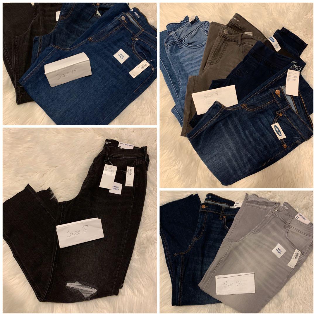 size 8 womens pants