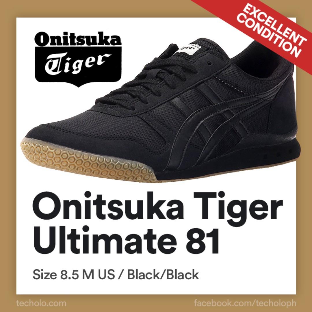 Onitsuka Tiger Ultimate 81 Size 8 5 Black Women S Fashion