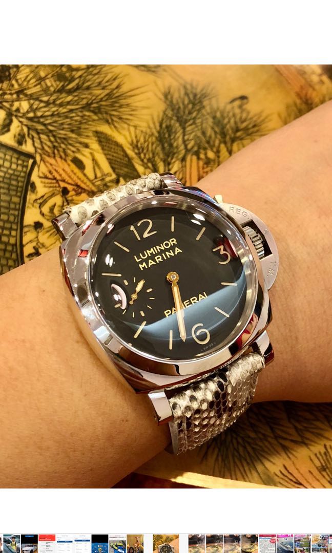 Panerai 422 Limited Edition x 10 Leather Straps 1 Org. Rubber