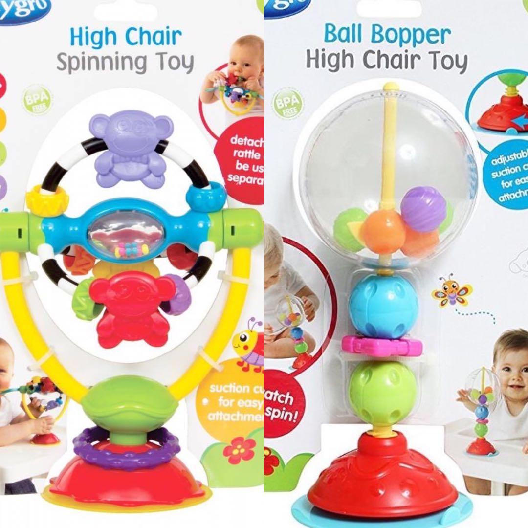 Playgro High Chair Ball Bopper And Spinning Toy