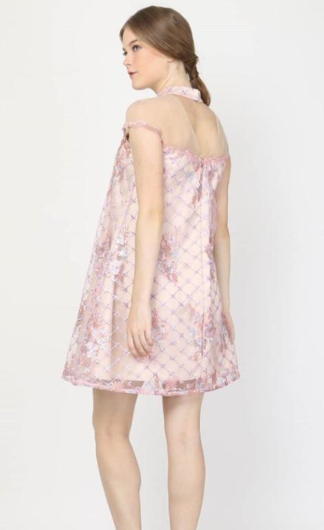 Prom Dress Party Dress Smart Casual Wear Pink Dress Women S