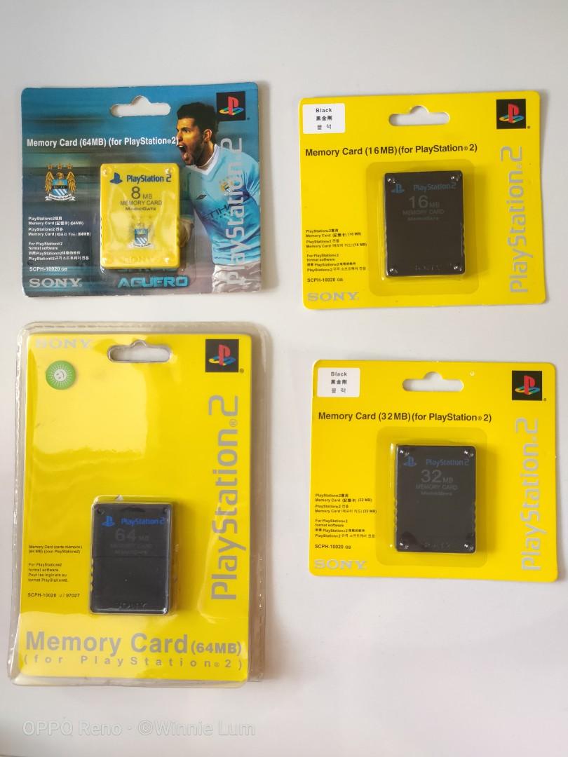 PS2 MEMORY CARD (Category: Game Gift Cards & Accounts) located in Kuala Lumpur. Submitted by chong0913 (Listing ID 258674021, Image 1). Description: 8mb $19 16mb $31 32mb $50 64mb $72.