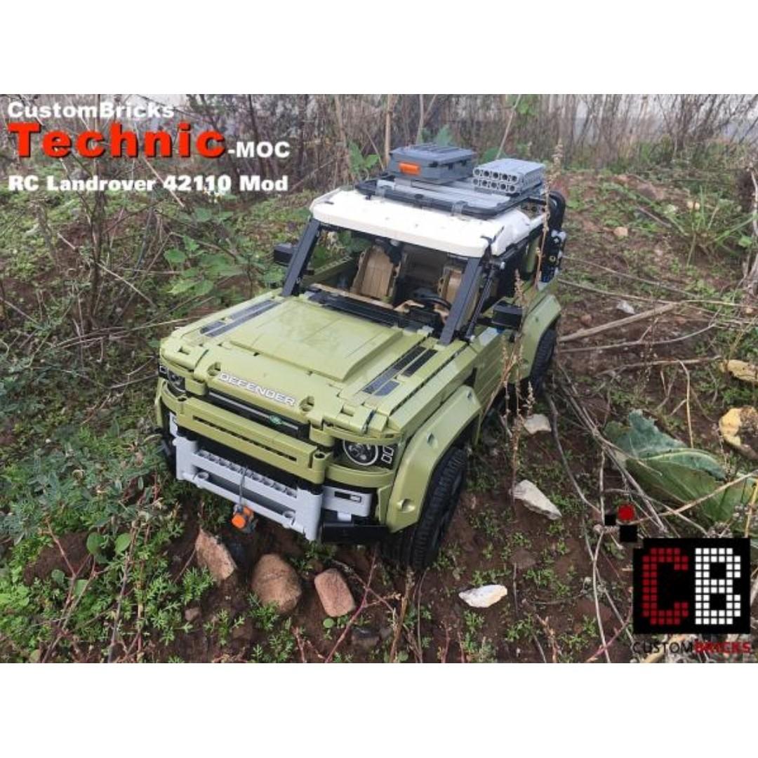 lego technic land rover remote control