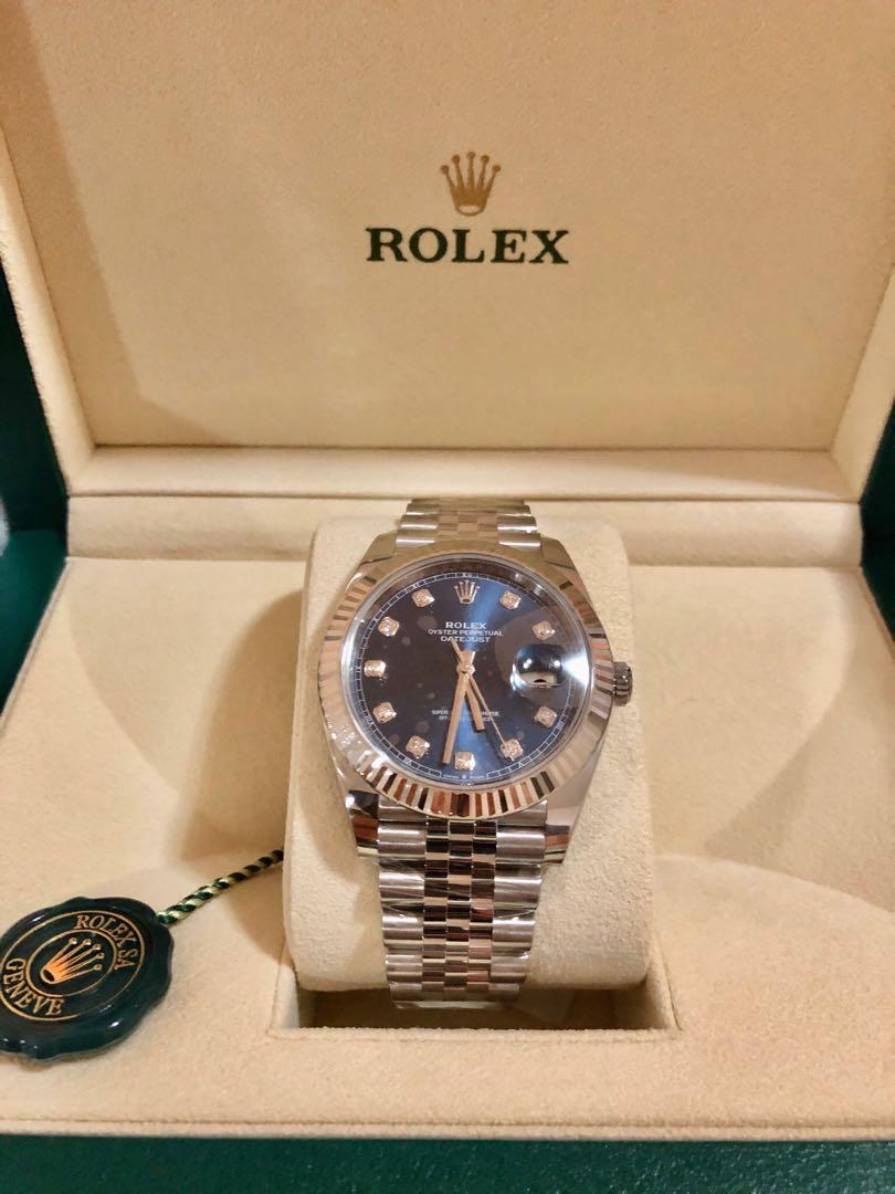 ROLEX DATEJUST 41, Luxury, Watches on Carousell
