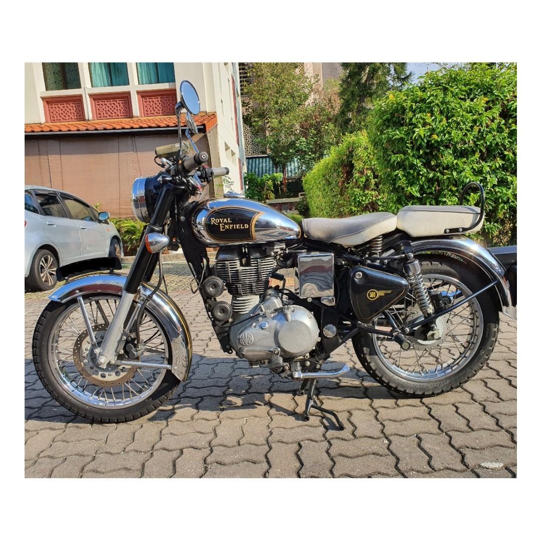 Royal enfield classic chrome shop 500 for sale