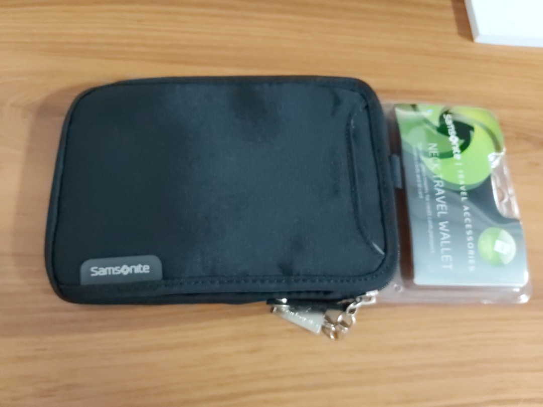 Samsonite Neck Travel wallet, Men's Fashion, Watches & Accessories