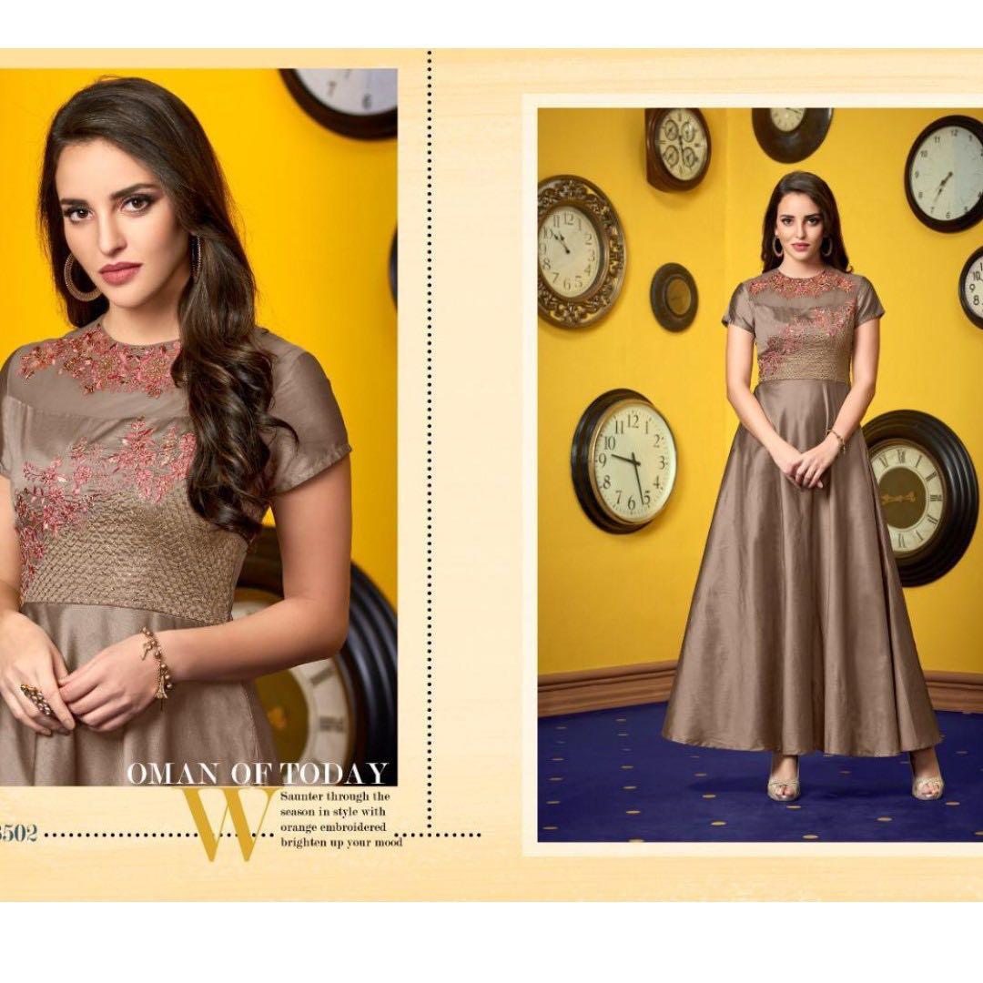 designer kurti and gown