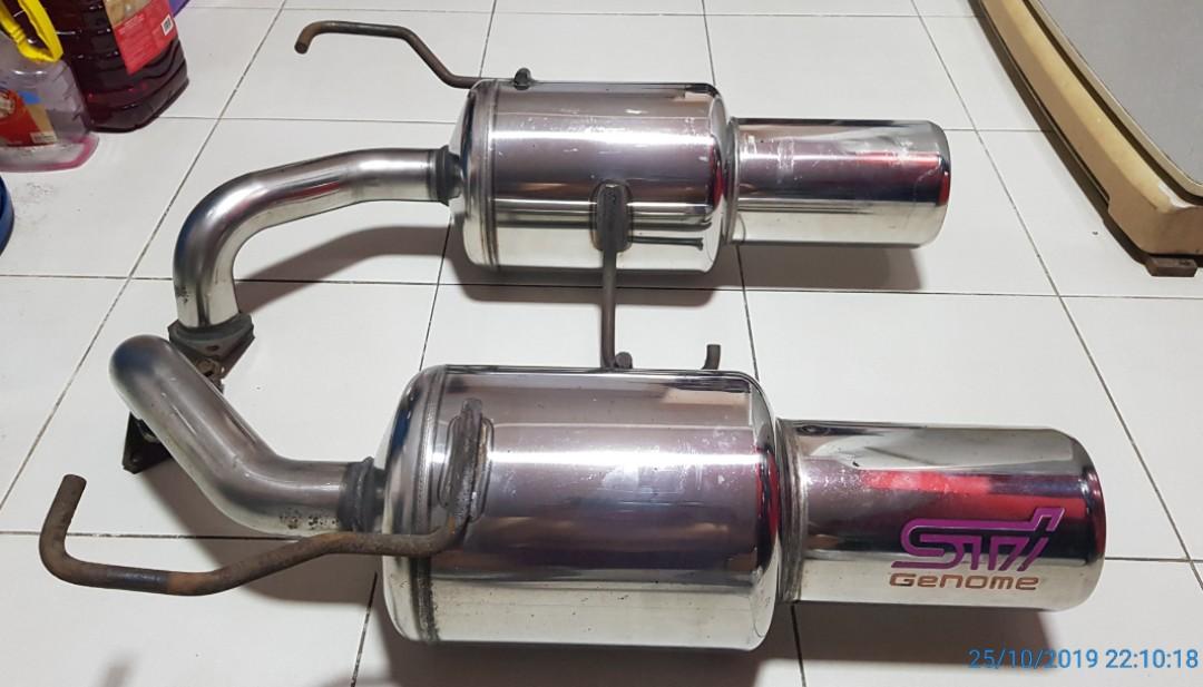 Sti genome exhaust hotsell