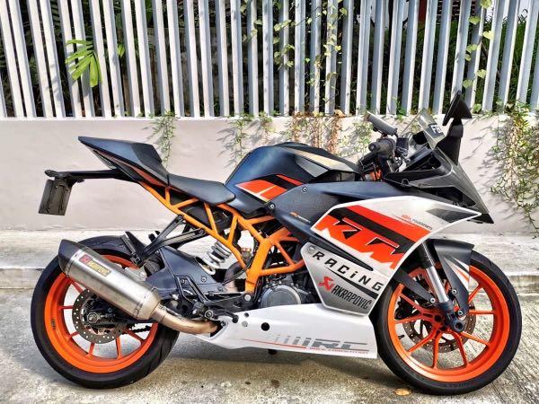 Used ktm clearance rc 390