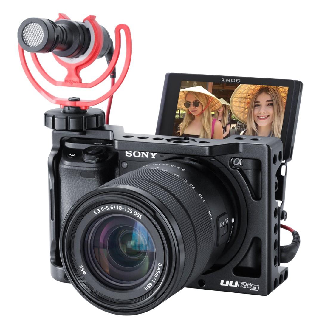 UURig A6400 Sony A6400 Camera Cage, Photography, Video Cameras on