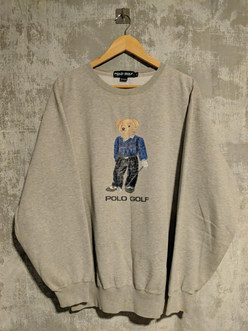 vintage polo bear sweatshirt