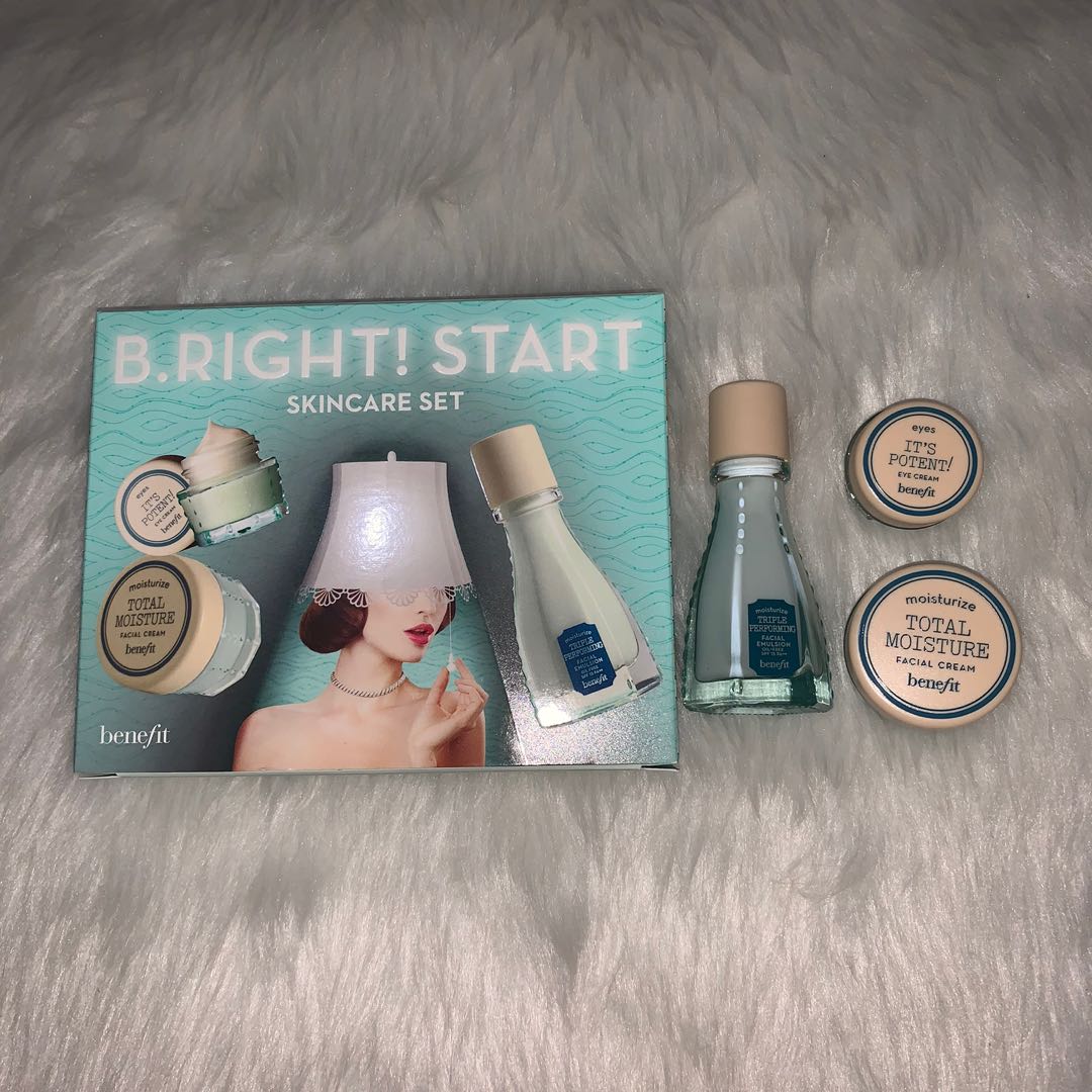benefit b right start skincare set