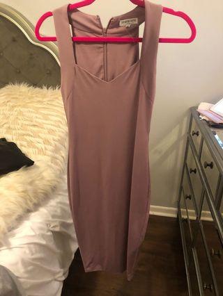 Purple Fashion Nova dress