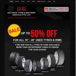 益福 AIK HOCK Tyre & Battery Services Pte Ltd