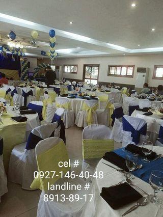 Tables and Chairs Tiffany for Rent Catering Equipment Services Tent Rental