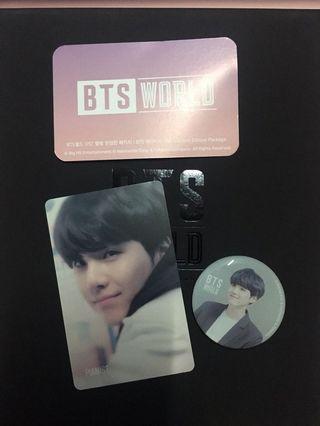 BTS WORLD OST (Hoseok and Suga Story Card and Magnet)