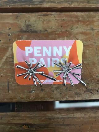 Penny pairs asterisk earrings