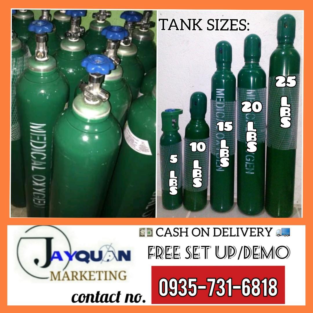 20lbs Complete Packages medical oxygen tank, Beauty & Personal Care ...
