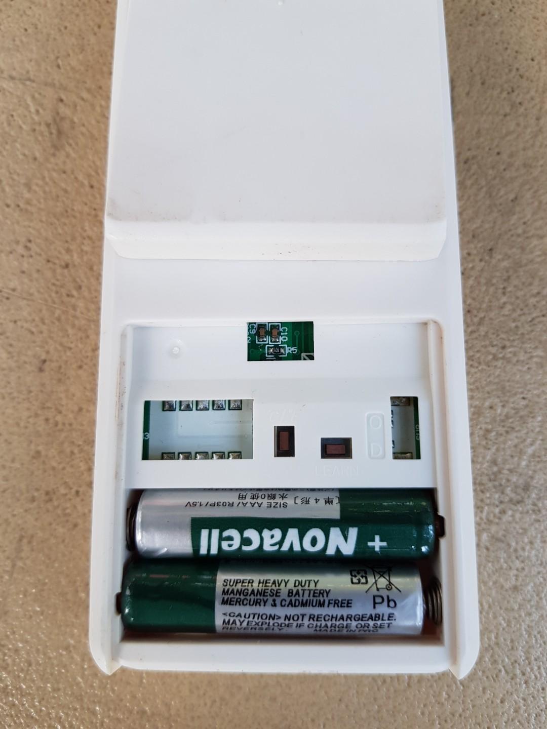 2 Crestar Ceiling fan remote control model V5 for 25, Furniture & Home