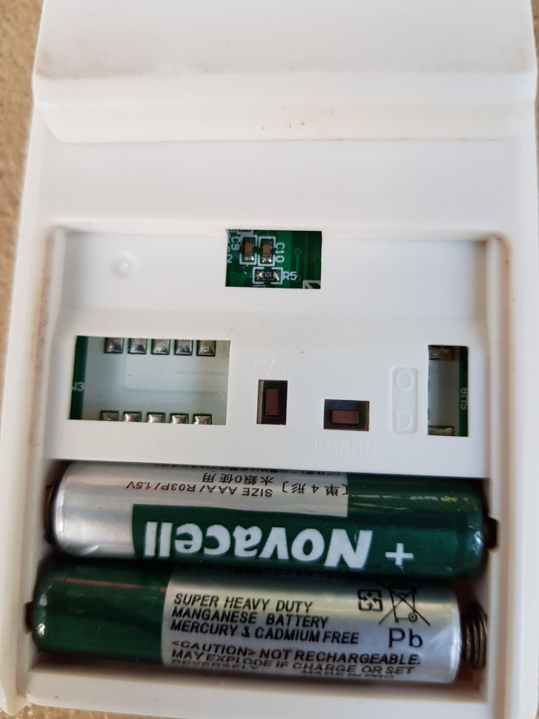 2 Crestar Ceiling fan remote control model V5 for 25, Furniture & Home