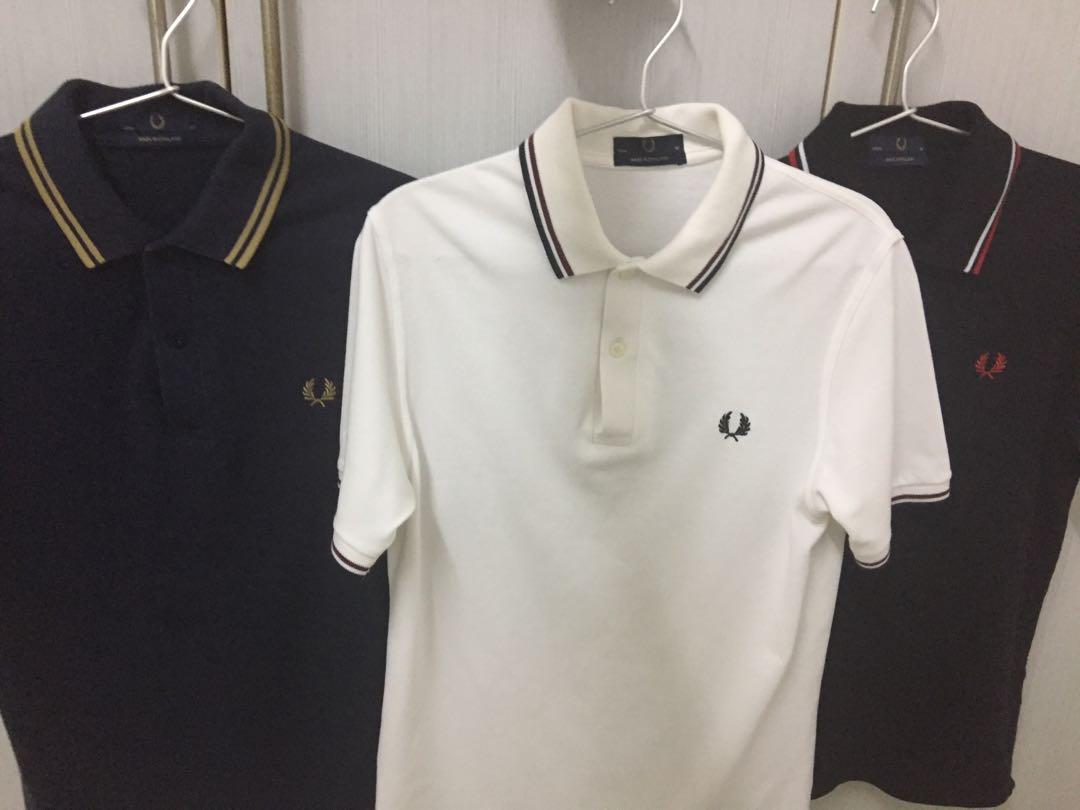 Vegen rijm Verfrissend 3 for $80] Fred Perry Japan M12 Polo Shirts Size 36 | XS, Men's Fashion,  Tops & Sets, Tshirts & Polo Shirts on Carousell