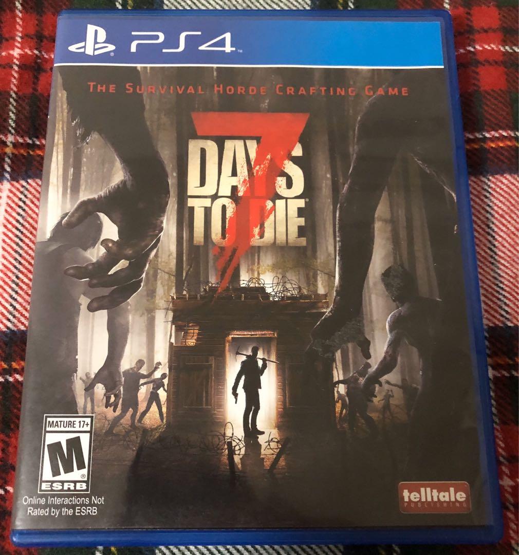 7 Days To Die Ps4 Game Playstation 4 Ps 4 Toys Games Video Gaming Video Games On Carousell