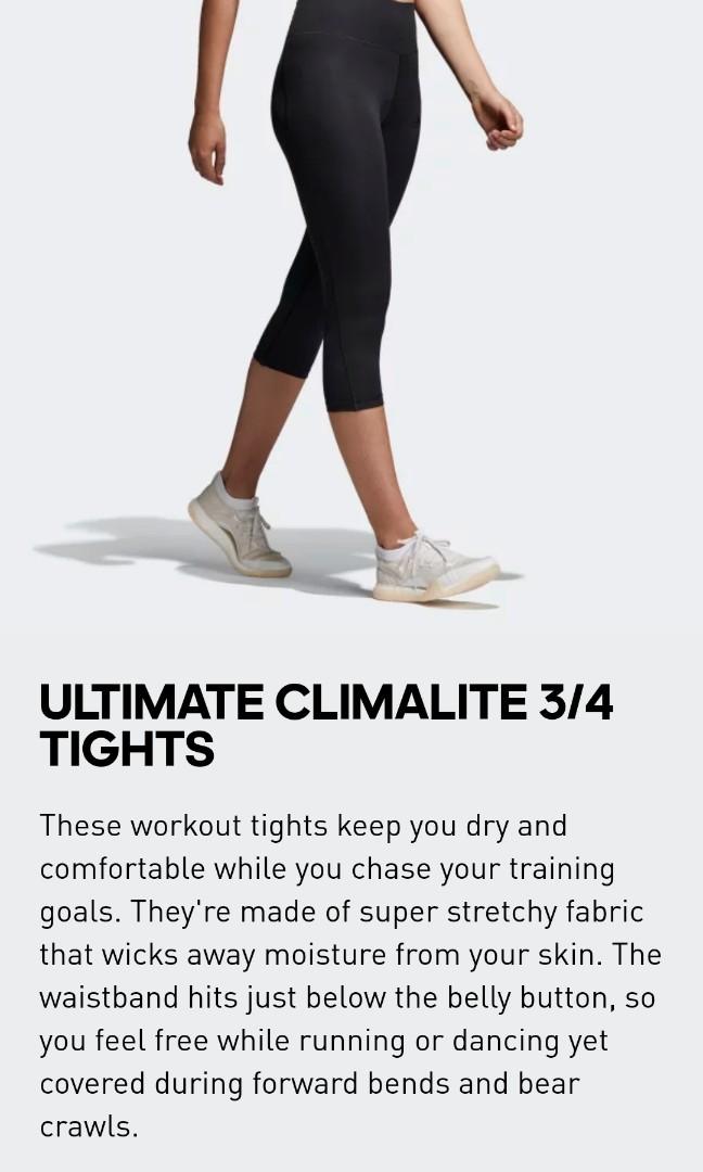 Adidas Ultimate Climate 3 4 Tights Men s Fashion Activewear on