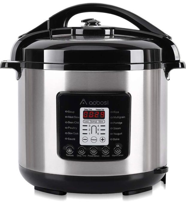 Aobosi Pressure Cooker 8QT HIGH Power 8in1 Electric Multicooker Rice