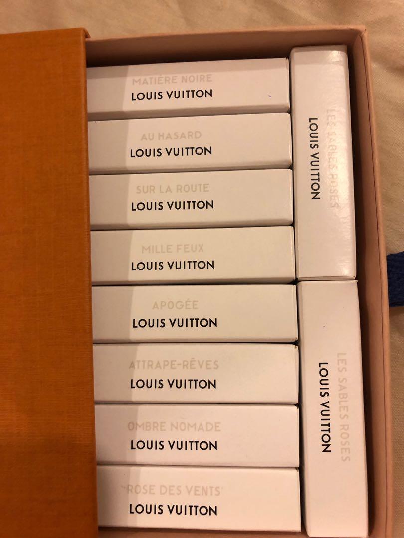 Authentic Louis Vuitton Perfume sample set, Beauty & Personal Care