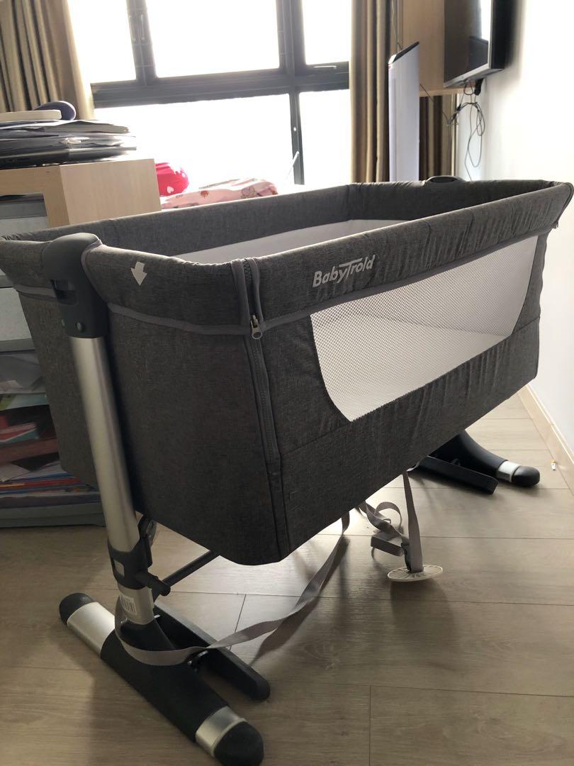 Babytrold bedside crib best sale