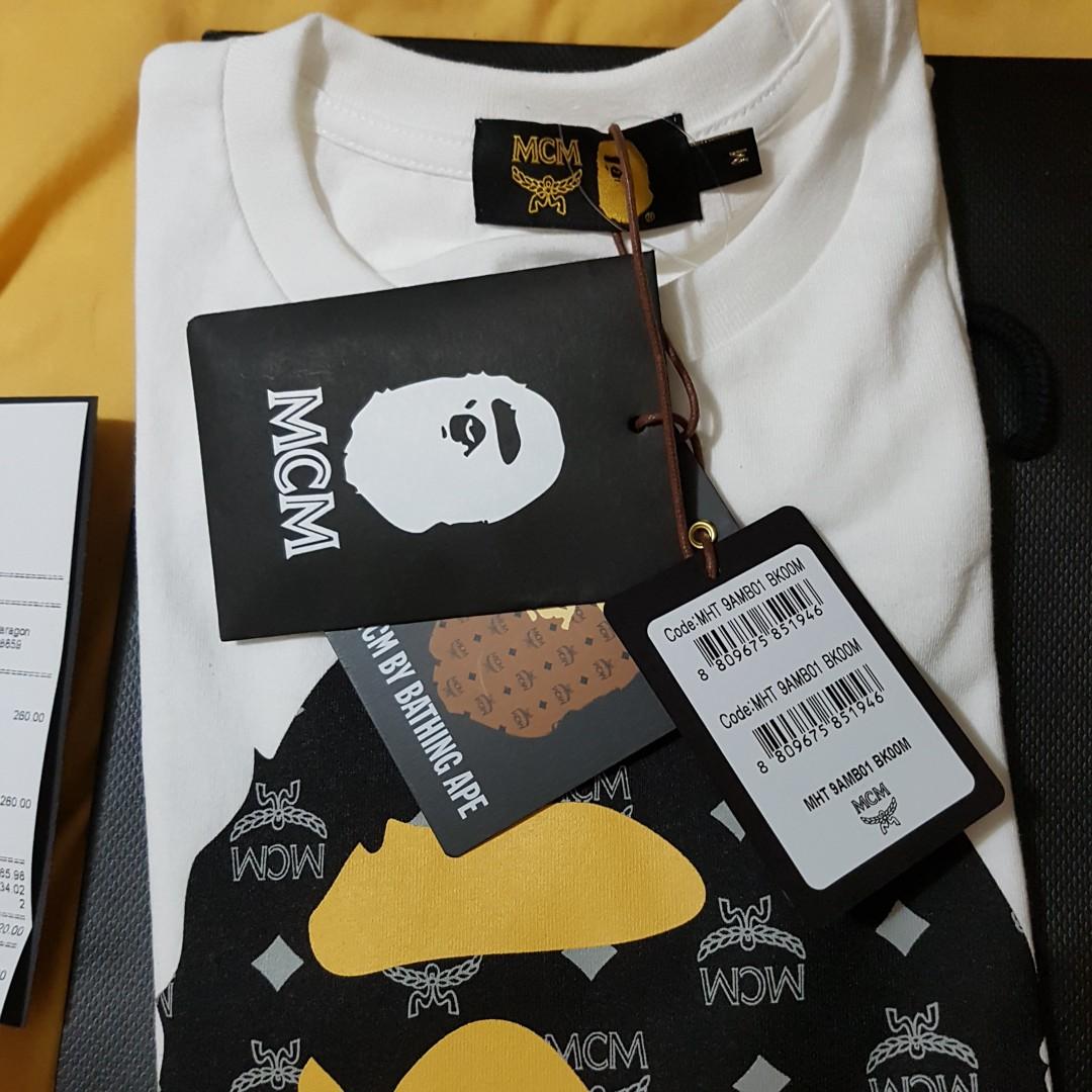 Bape X Mcm Made In Japan Free Key Chain Men S Fashion Clothes
