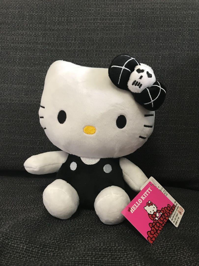 hello kitty skeleton plush