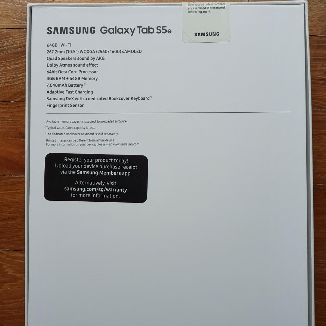tab s5e wifi only