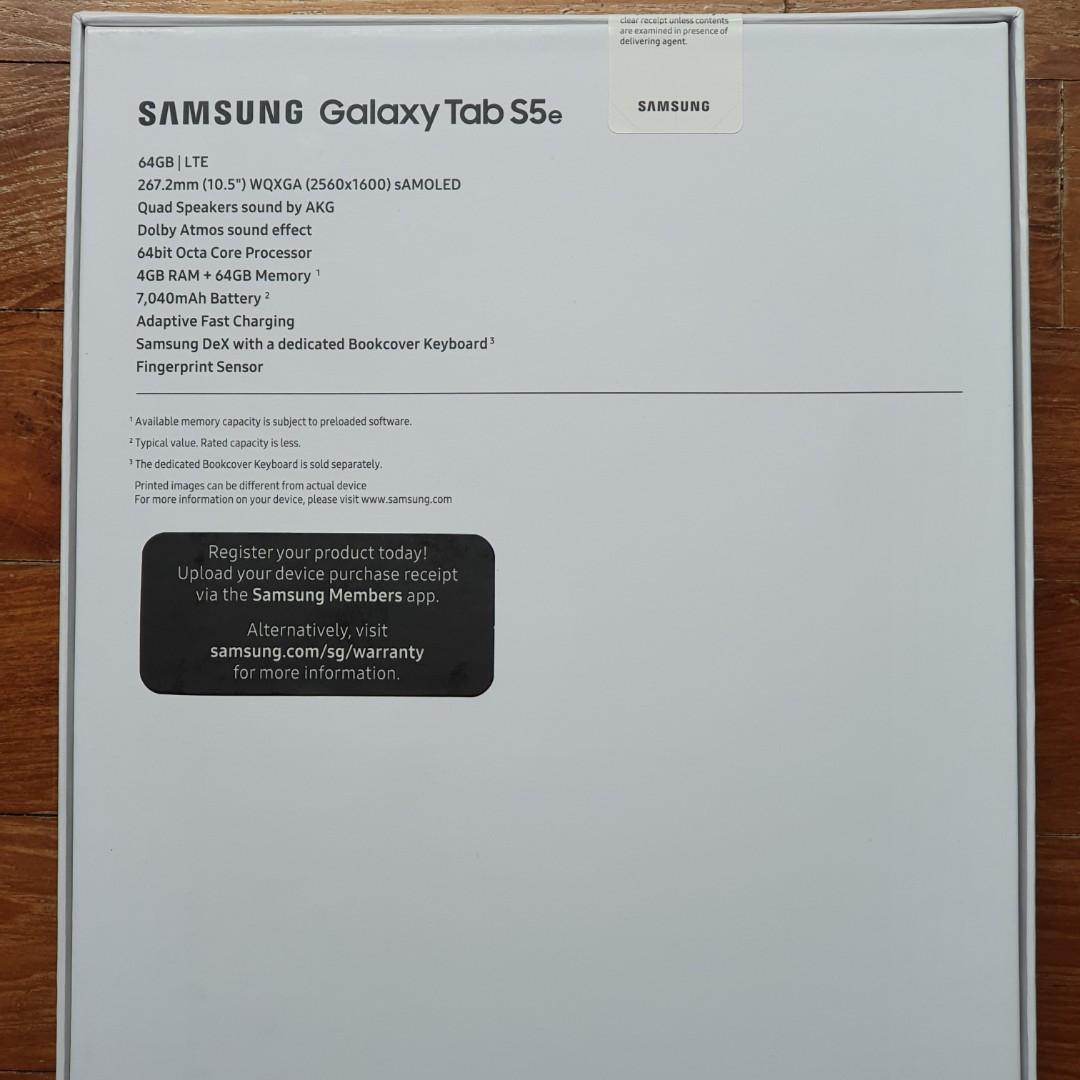 tab s5e wifi only