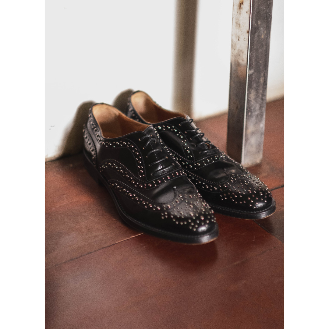Church's studded store brogues