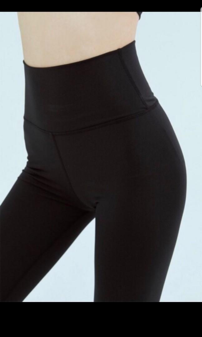 Chuu Korea 5kg Perfect Line Legging Plus Black