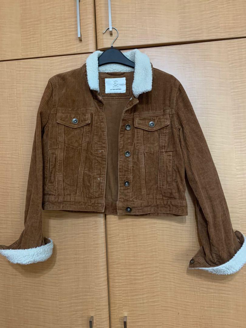 Corduroy jacket clearance cotton on