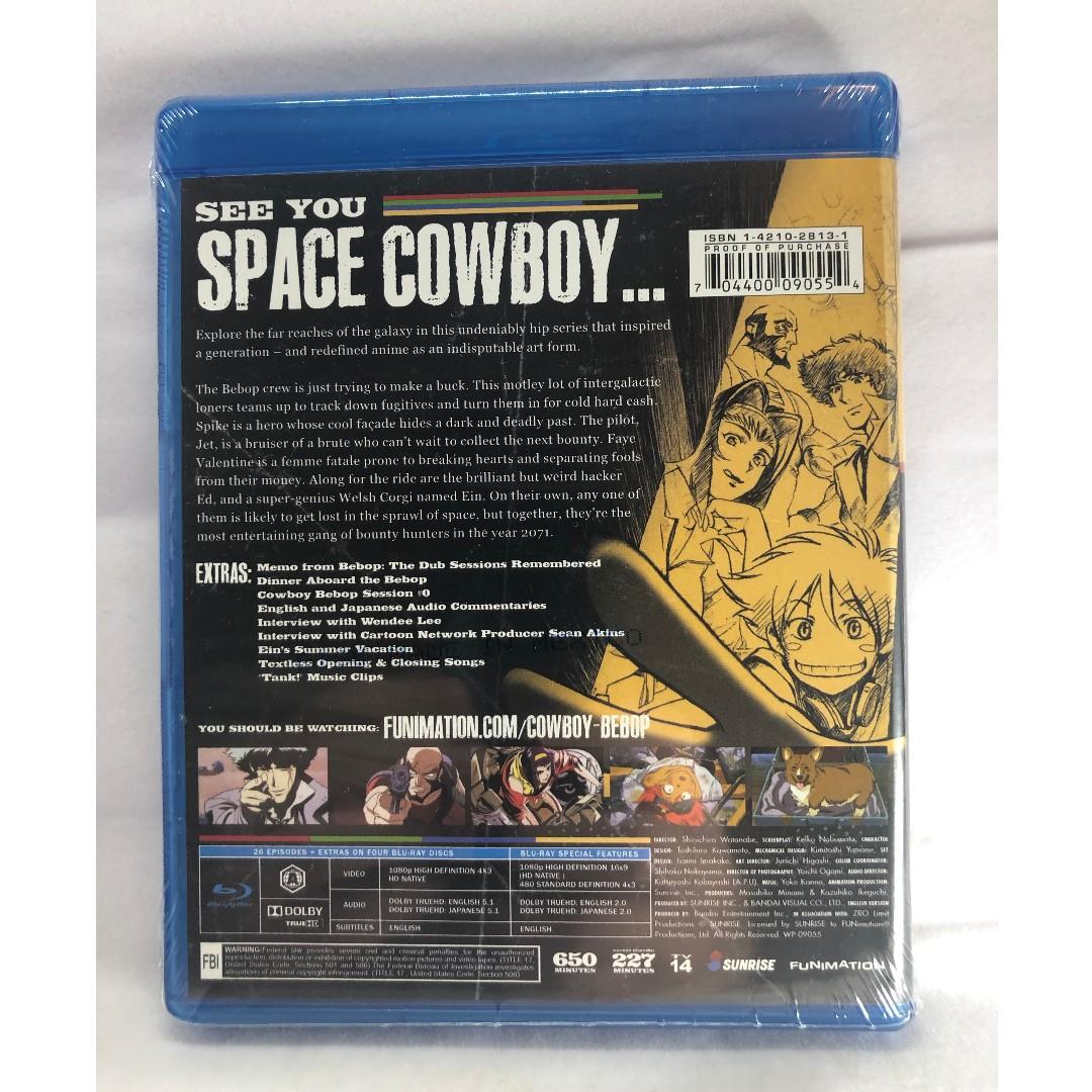 Cowboy Bebop Complete Series Blu-Ray [NEW], 興趣及遊戲, 收藏品及