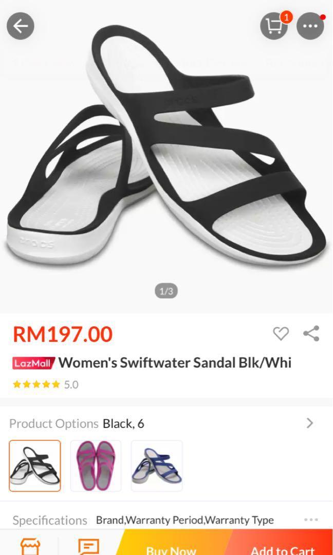 swiftwater crocs ladies