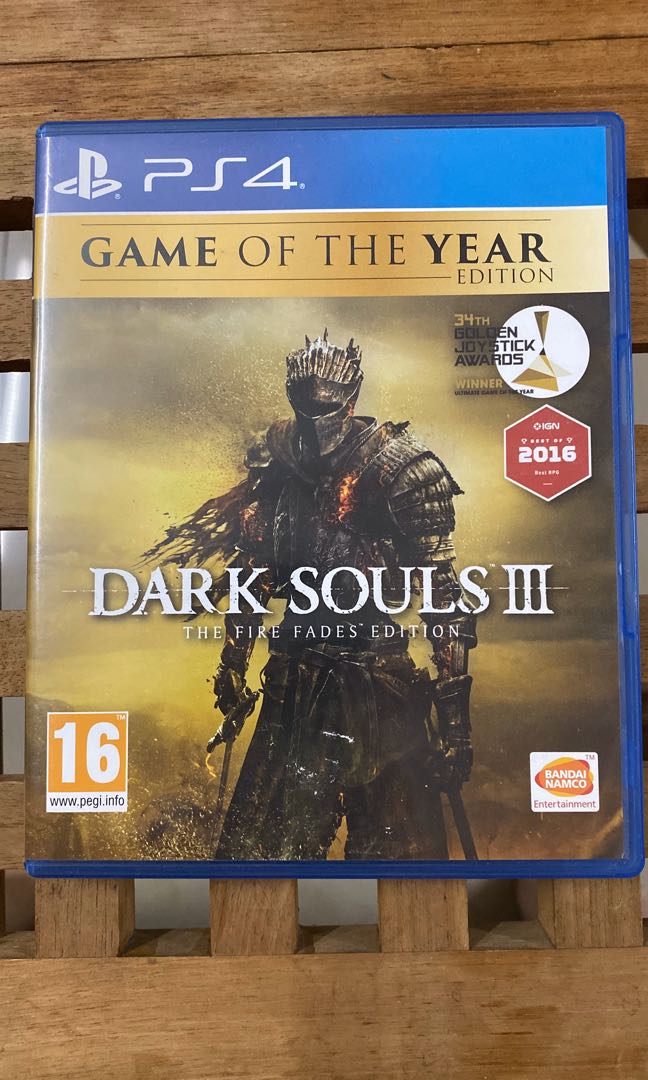 Dark Souls Iii The Fire Fades Edition Ps4 Video Gaming Video Games On Carousell