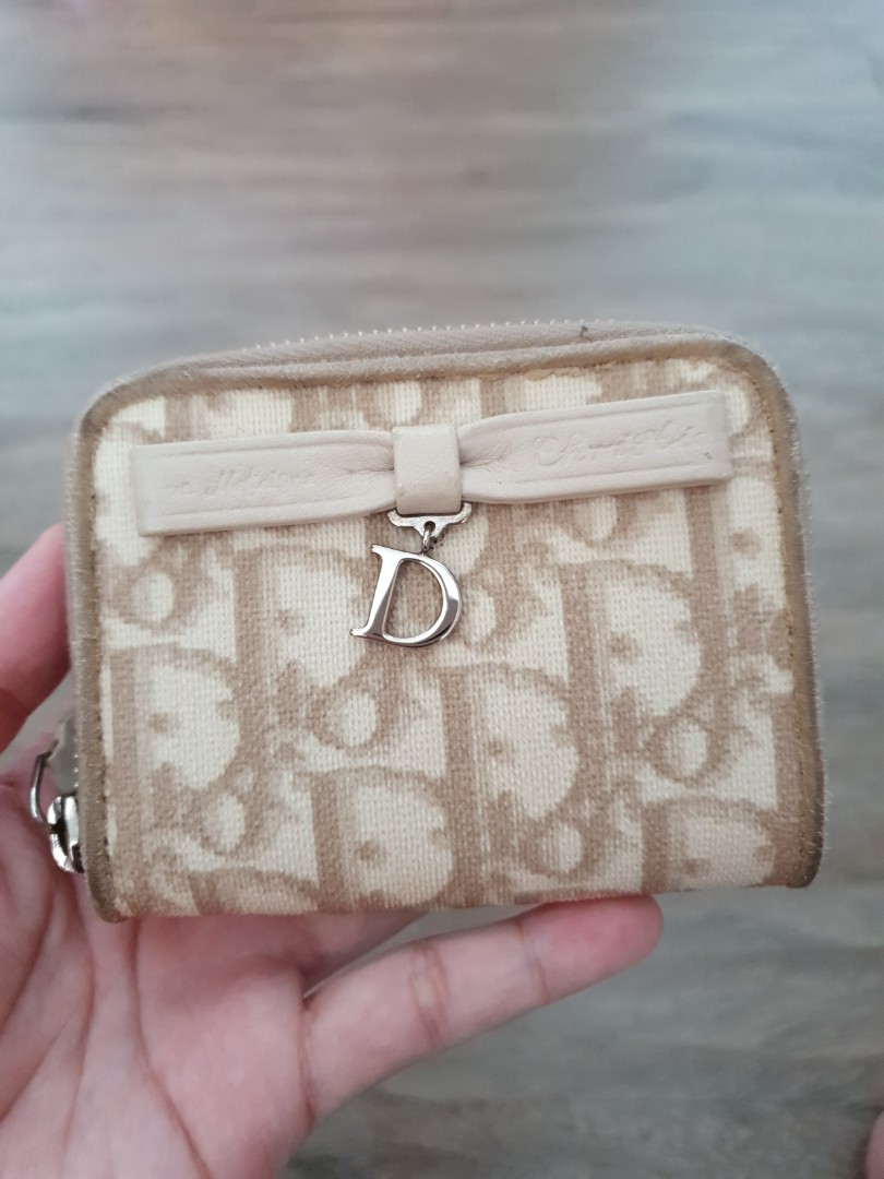 Dior small wallet, Luxury, Bags & Wallets on Carousell