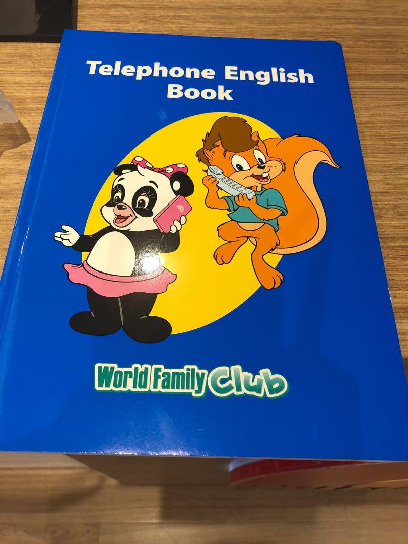 Disney World Of English Dwe Telephone English Book 書本 文具 小朋友書 Carousell
