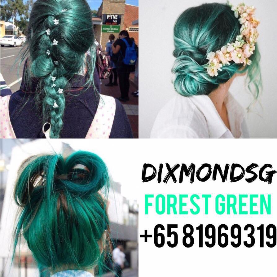 Forest Green Hair Dye 