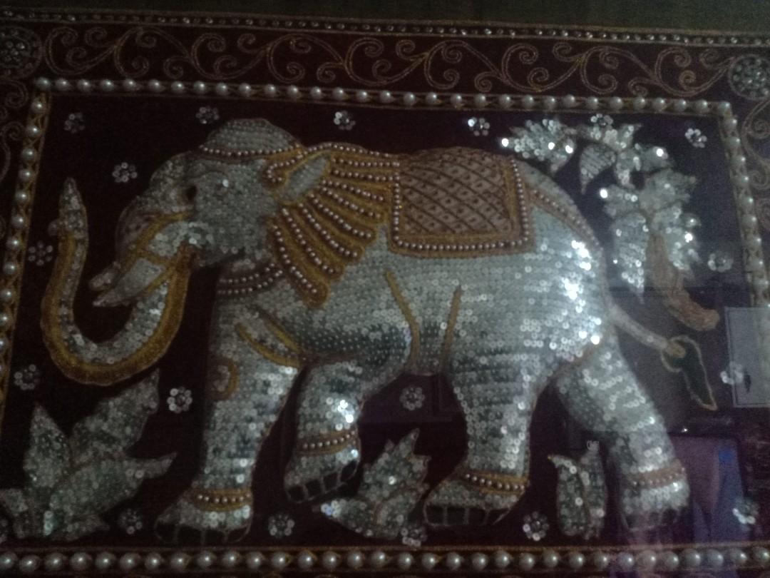 Sale!!! Elephant Large Frame #1 (Category: Wall Decor) located in Zamboanga. Submitted by abby1614 (Listing ID 258908793, Image 2). Description: This Large Elephant frame bought from Thailand. Very Elegant..