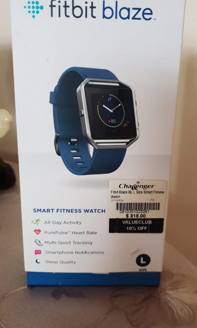 Fitbit blaze l new arrivals
