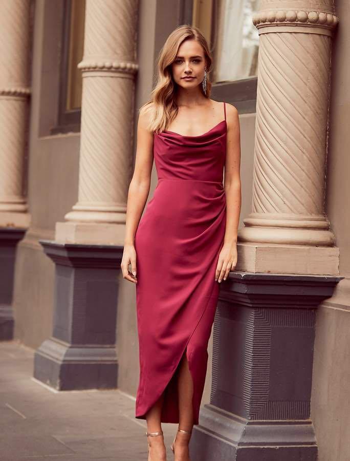 Holly cowl dress outlet