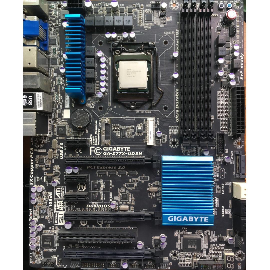Gigabyte Mobo - LGA 1155, Computers & Tech, Parts & Accessories ...