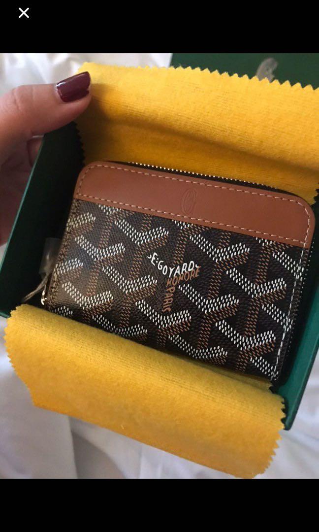 goyard matignon mini zip wallet